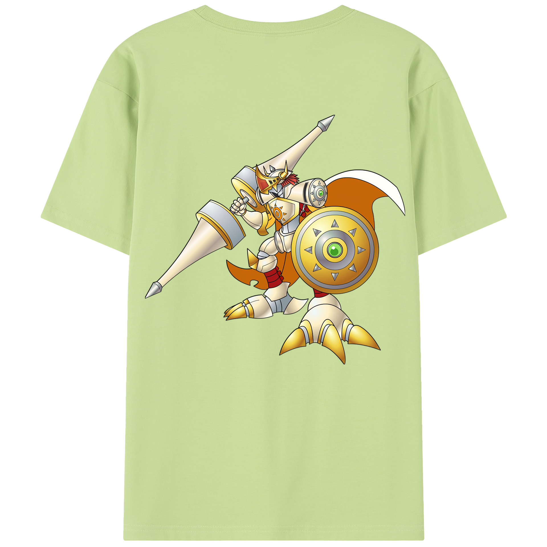 （画像用） Digimon デジタルモンスター/デジモン 綿100％半袖Tシャツ（背面プリント）